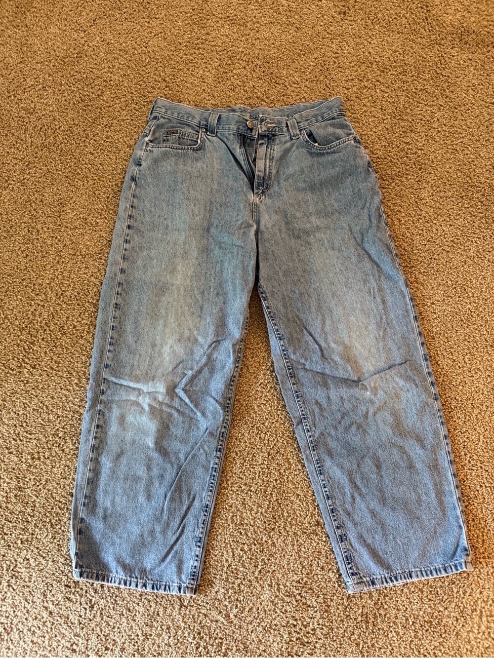 Vintage High-Rise Light Blue Womens Jeans